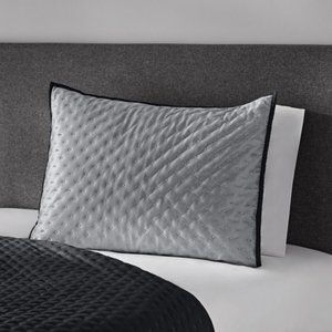 New 2 Mainstays Pillow Shams Standard Size Walmart Gray Diamond Mink Quilt